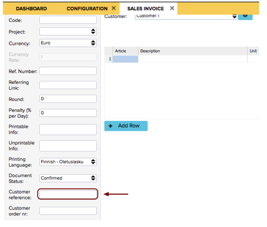 Managing Custom Fields - ERPLY Books Accounting Software